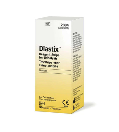 Diastix Reagent Strips for Urinalysis Glucose Test 50 Strips