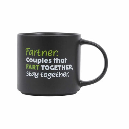 Splosh Cheeky Fart Mug Novelty Ceramic Coffee Mug