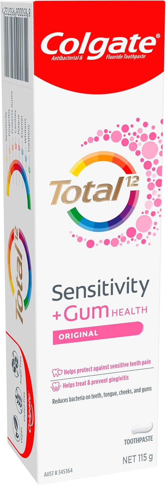 Colgate Total Toothpaste for Gum Health and Sensitivity Original 115G
