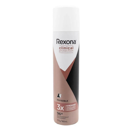 Rexona Women Clinical Protection Invisible Antiperspirant Deodorant 180ML