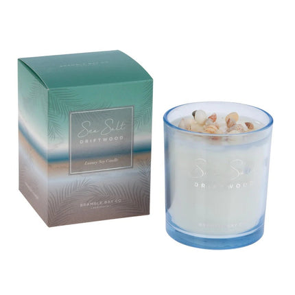 The Aromatherapy Co Smith and Co Seasalt and Driftwood Scented Candle 300G