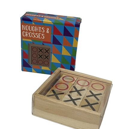 Harlequin Games Noughts and Crosses Classic Wooden Strategy Board Game 200G