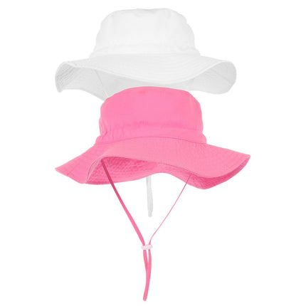 Assorted Bucket Hats for Kids Sun Protection Summer Beach Cap