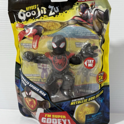 Heroes of Goo Jit Zu Marvel Miles Morales Spider-Man Hero Pack - Super Gooey
