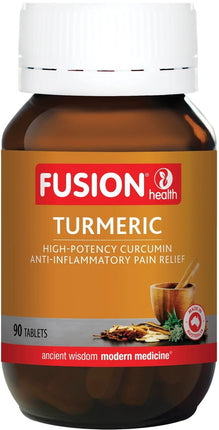 Fusion Health Turmeric 90 Tablets
