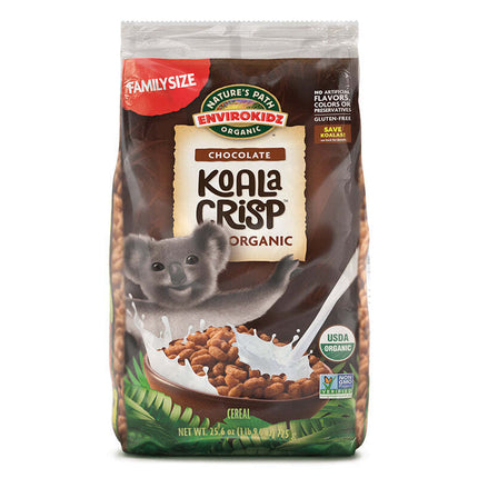 Natures Path Organic Koala Crisp Chocolate Cereal Gluten Free 725G