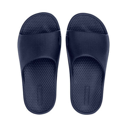 Archline Rebound Orthotic Arch Support Slides Navy 43