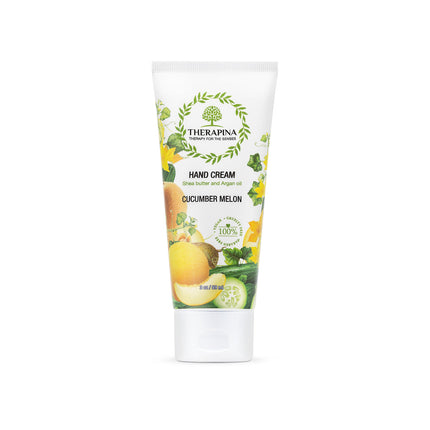 Therapina Cucumber Hand Cream for Dry Hands Soothing and Hydrating Formula 75G