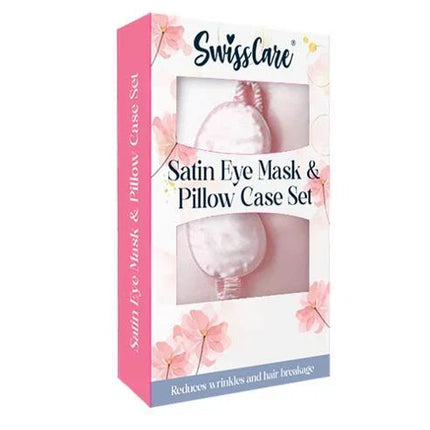 Satin Eye Mask & Pillow Case Set  50X65CM