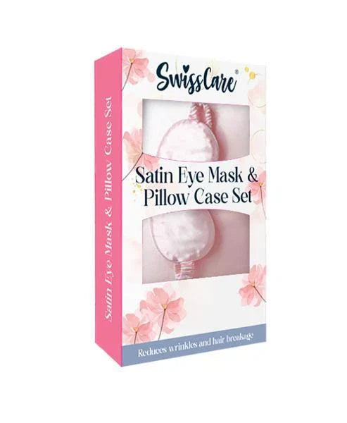 Satin Eye Mask & Pillow Case Set  50X65CM
