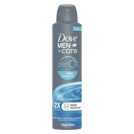 Dove Men Care Zero Aluminium Clean Comfort 250ML