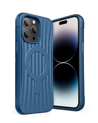 X-doria Raptic Clutch Magsafe Protection Case For Apple Iphone 14 Pro Max Blue