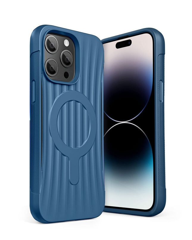 X-doria Raptic Clutch Magsafe Protection Case For Apple Iphone 14 Pro Max Blue