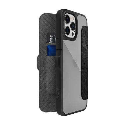 Raptic Urban Folio Wallet Case For Iphone 13 Pro Black