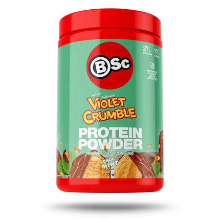 Body Science X Violet Crumble Protein Powder 700g Choc Mint