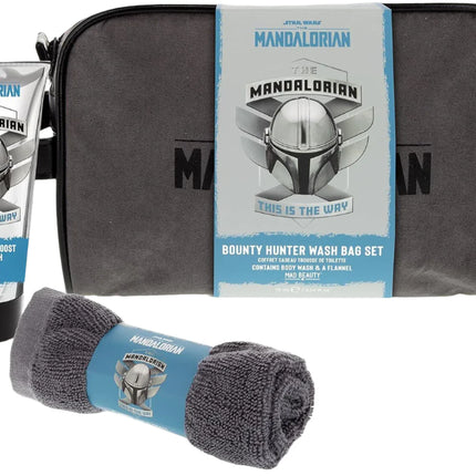 Star Wars Mandalorian Bounty Hunter Wash Bag Set