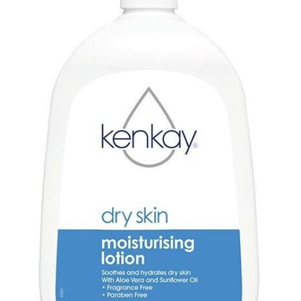Kenkay Dry Skin Moisturising Lotion 1L - OhYouLuckyDuck.com.au