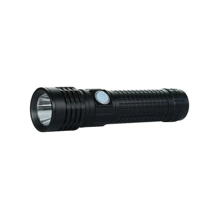 Vibe VBPLT 004 Rechargeable Led Flash Light 3 Attachments 3 Modes Black