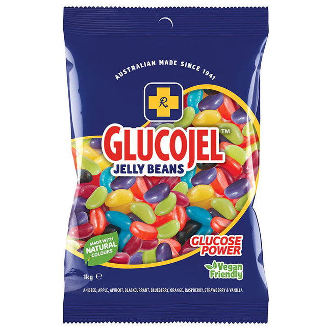 Glucojel Glucose Jelly Beans for Energy Boost 1KG