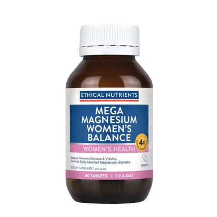 Ethical Nutrients Mega Magnesium Womens Balance 60 Tablets