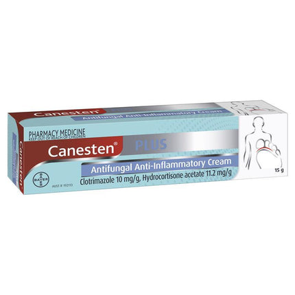 Canesten Plus Antifungal and Anti Inflammatory Cream 15G