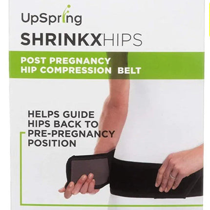 UpSpring Shrinkx Postpartum Hip Compression Belt Black M/L