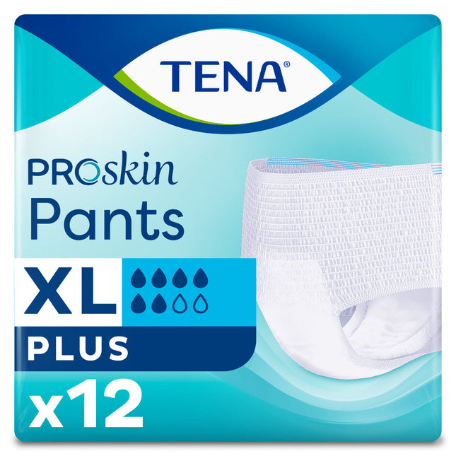 Tena ProSkin Pants Plus Incontinence Underwear Extra Large 12PCS