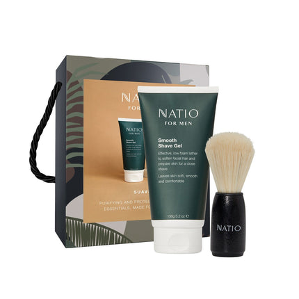Natio Suave Mens Grooming Christmas Gift Set