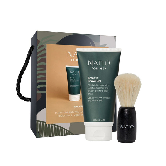 Natio Suave Mens Grooming Christmas Gift Set