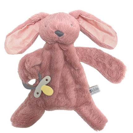 ES Kids Bunny Comforter with Dummy Holder