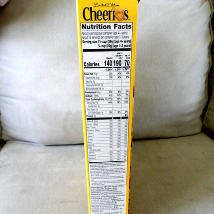 Cheerios Original Gluten Free Cereal with Whole Grain Oats 252g