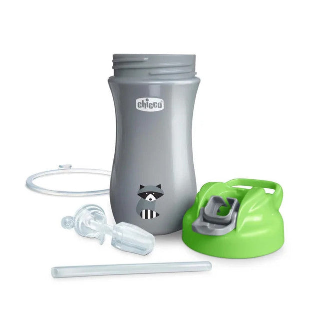 Chicco Kids Pop Up Cup for Ages 2 Years and Up Green 350ML