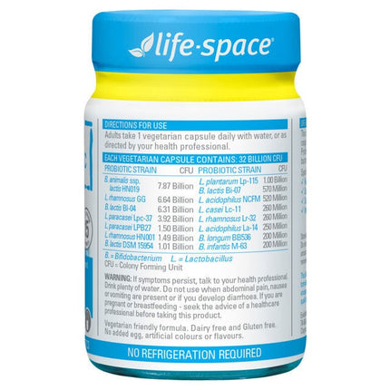 Life Space Broad Spectrum Probiotic Advanced 90 Capsules