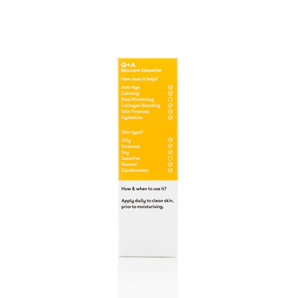Q+a Peptide Facial Serum For Hydrating And Firming Skin 30ML