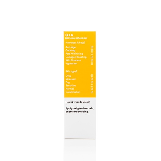 Q+a Peptide Facial Serum For Hydrating And Firming Skin 30ML