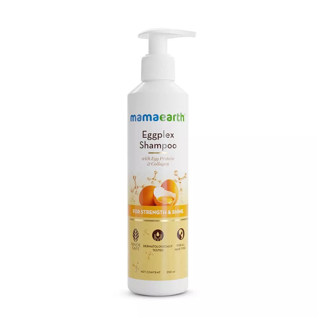Mamaearth Eggplex Shampoo, for strong hair, with Egg Protein & Collagen - 250 ml
