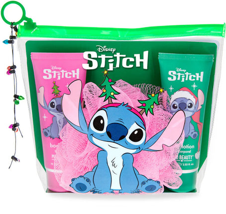 Mad Beauty Disney Stitchmas Bath and Body Trio Gift Set