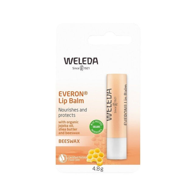 Weleda Everon Lip Balm With Beeswax 4.8g