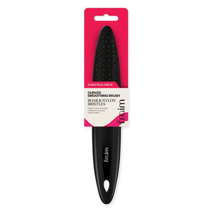 Fraim Curved Smoothing Brush for Sleek and Shiny Hair
