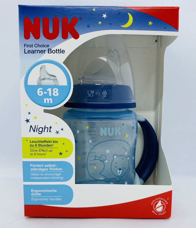 NukGlow in the Dark Trainer Cup for Babies 6 to 18 Months 150ML