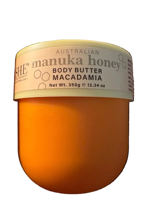 She Aromatherapy Manuka Honey Body Butter Macadamia