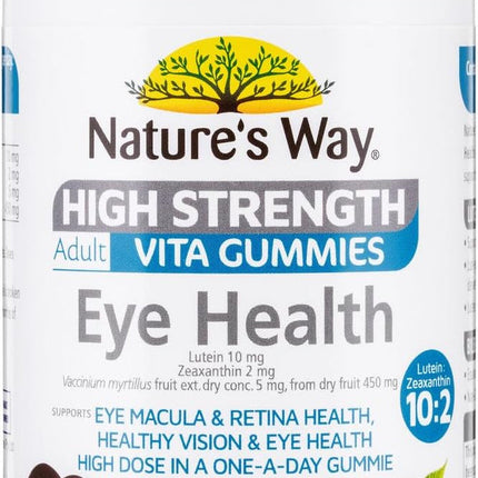 Nature's Way High Strength Adult Gummies Eye Health 60 Gummies