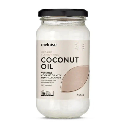 Melrose Organic Flavour Free Coconut Oil 950mL