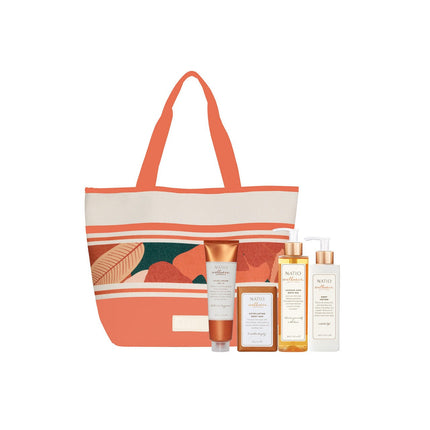 Natio for Men Goodwill Christmas Gift Set with Daily Face Wash 150g and SPF 50+ Face Moisturiser 100g