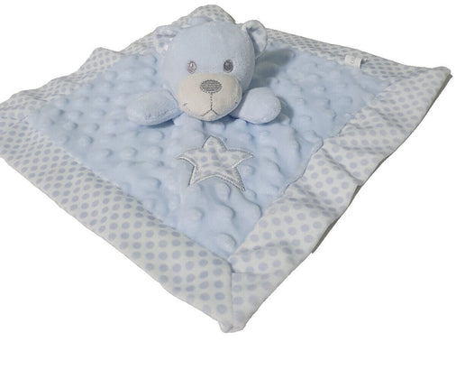 Ollie and Paige blue bear and blanket