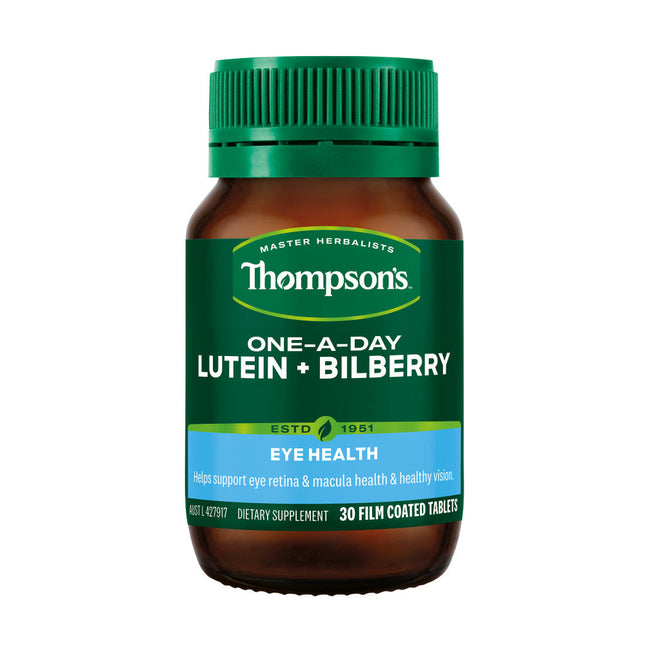 Thompson's One A Day Lutein Plus Bilberry 30 Tablets