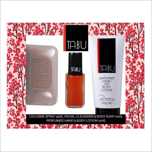 Tabu Fragrance Gift Set 3 Piece