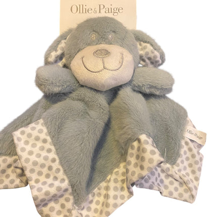 Ollie & Paige Cuddle Blanket Remy the Dog Baby Comforter 30CM x 30CM