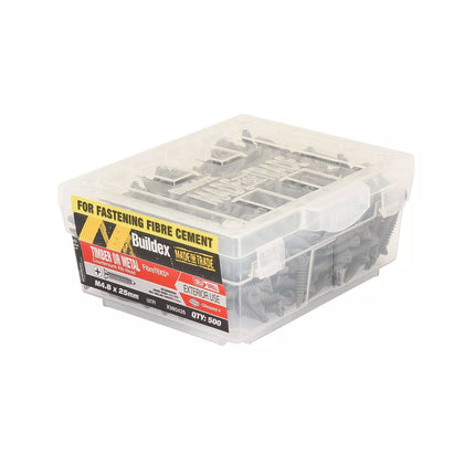 Buildex Screw Fibre Teks 4.8X25mm C4 Pk500