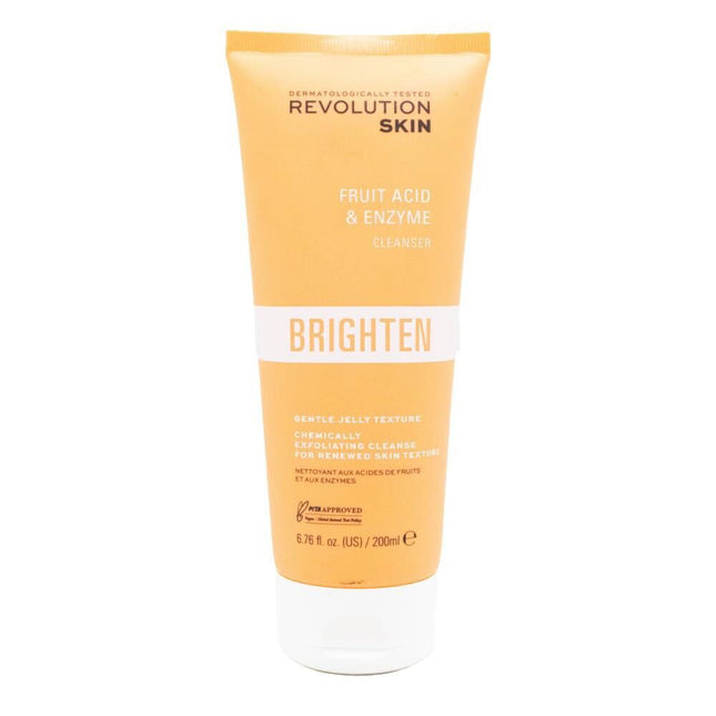 Revolution Fruit Acid and Enzyme Brightening Cleanser 200ML